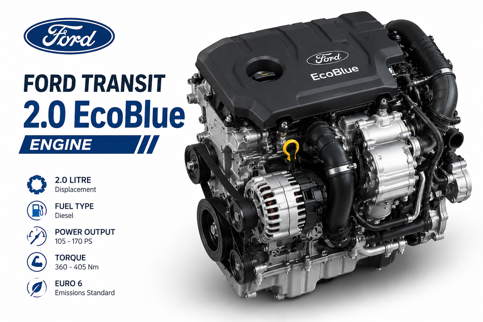 Ford Transit 2.0 EcoBlue Engine